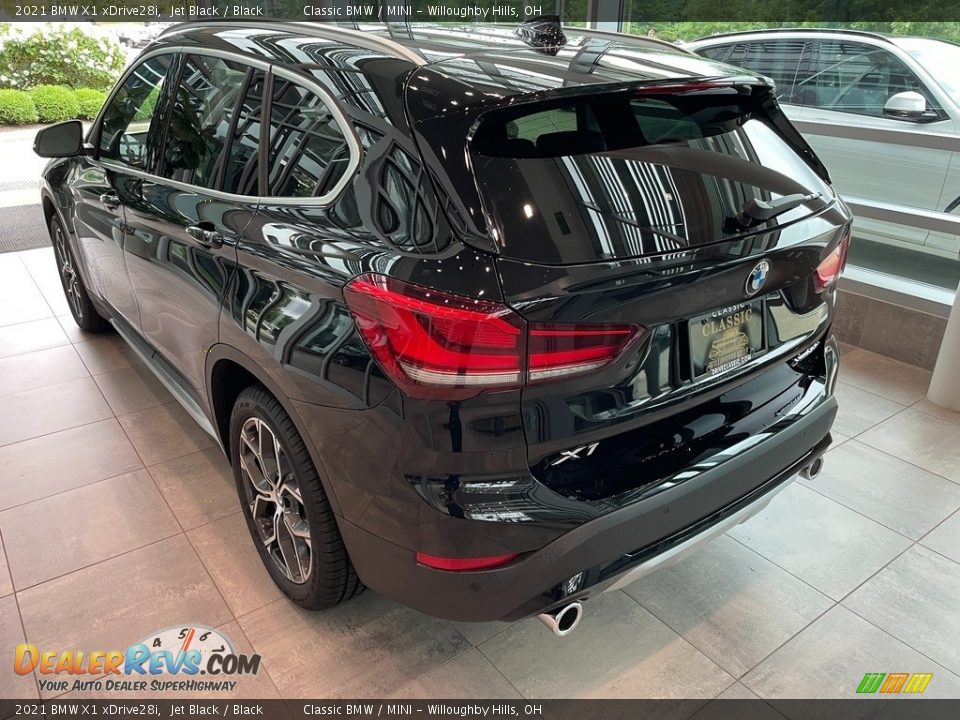 2021 BMW X1 xDrive28i Jet Black / Black Photo #2