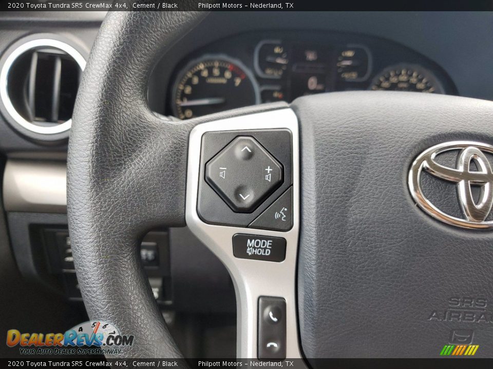 2020 Toyota Tundra SR5 CrewMax 4x4 Cement / Black Photo #14