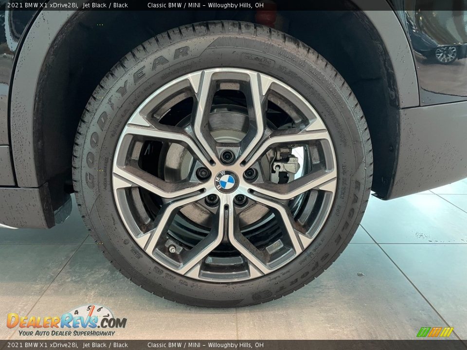 2021 BMW X1 xDrive28i Jet Black / Black Photo #3