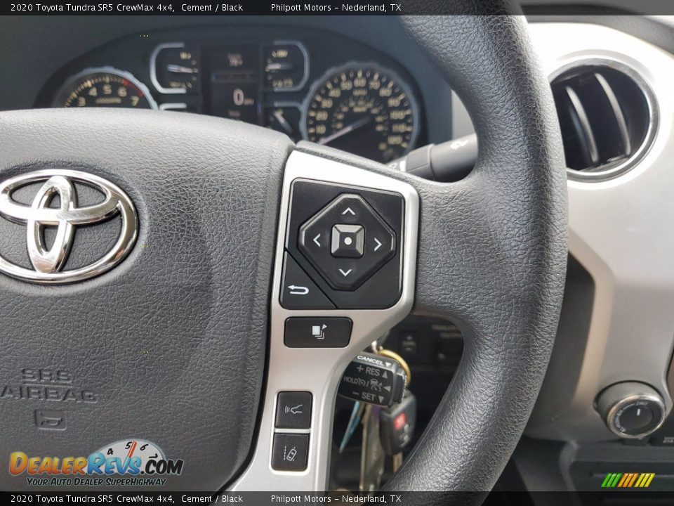 2020 Toyota Tundra SR5 CrewMax 4x4 Cement / Black Photo #15