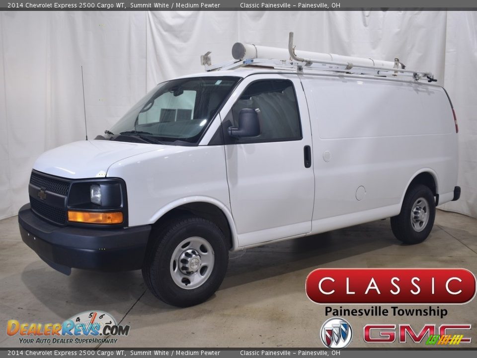 2014 Chevrolet Express 2500 Cargo WT Summit White / Medium Pewter Photo #1