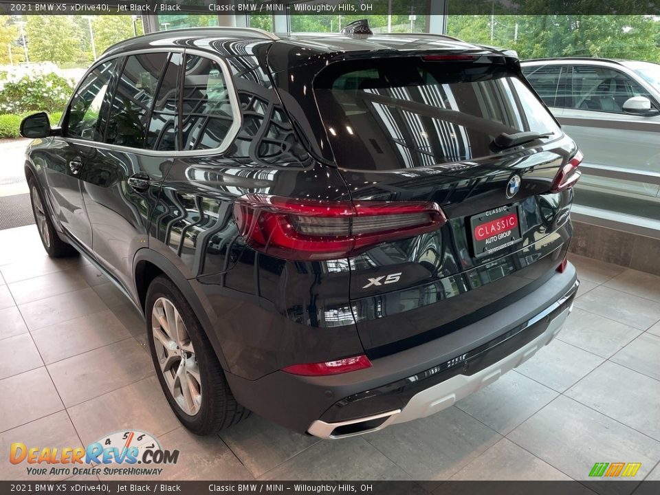 2021 BMW X5 xDrive40i Jet Black / Black Photo #2