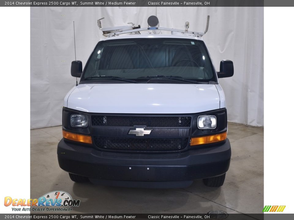 2014 Chevrolet Express 2500 Cargo WT Summit White / Medium Pewter Photo #4