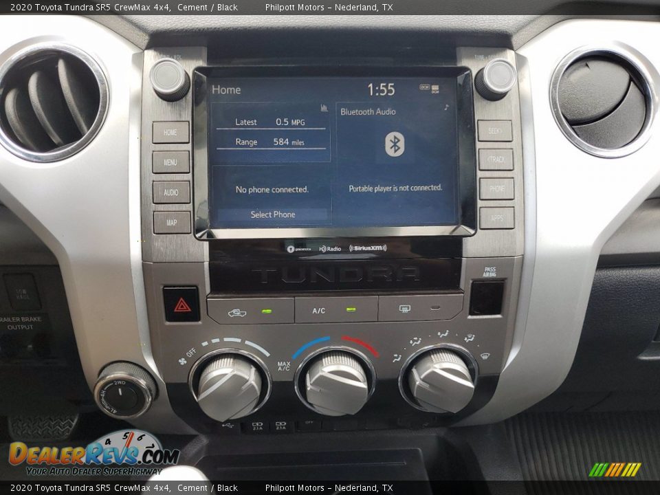 2020 Toyota Tundra SR5 CrewMax 4x4 Cement / Black Photo #20