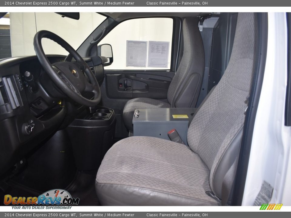 2014 Chevrolet Express 2500 Cargo WT Summit White / Medium Pewter Photo #6