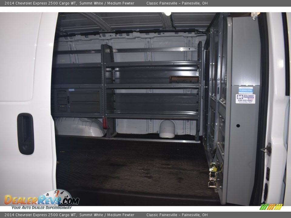 2014 Chevrolet Express 2500 Cargo WT Summit White / Medium Pewter Photo #8