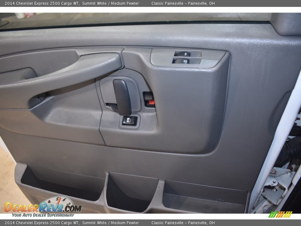 2014 Chevrolet Express 2500 Cargo WT Summit White / Medium Pewter Photo #10