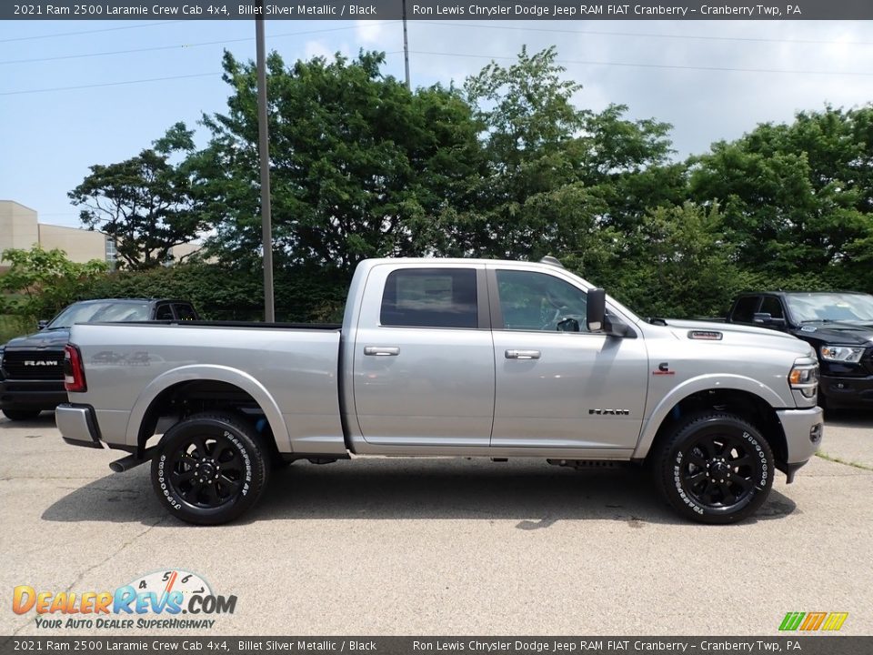 Billet Silver Metallic 2021 Ram 2500 Laramie Crew Cab 4x4 Photo #4