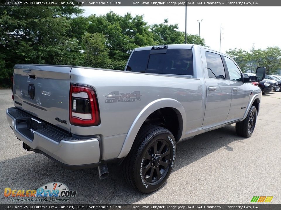 2021 Ram 2500 Laramie Crew Cab 4x4 Billet Silver Metallic / Black Photo #5