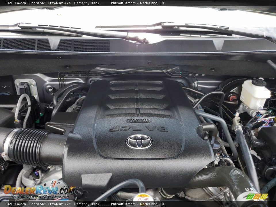 2020 Toyota Tundra SR5 CrewMax 4x4 Cement / Black Photo #25