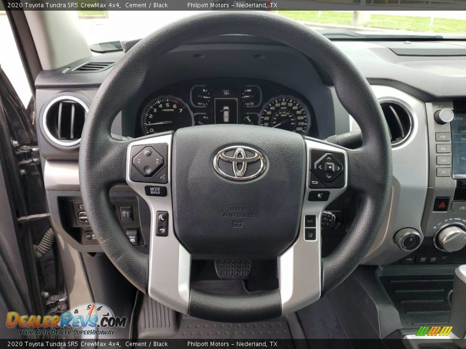 2020 Toyota Tundra SR5 CrewMax 4x4 Cement / Black Photo #27