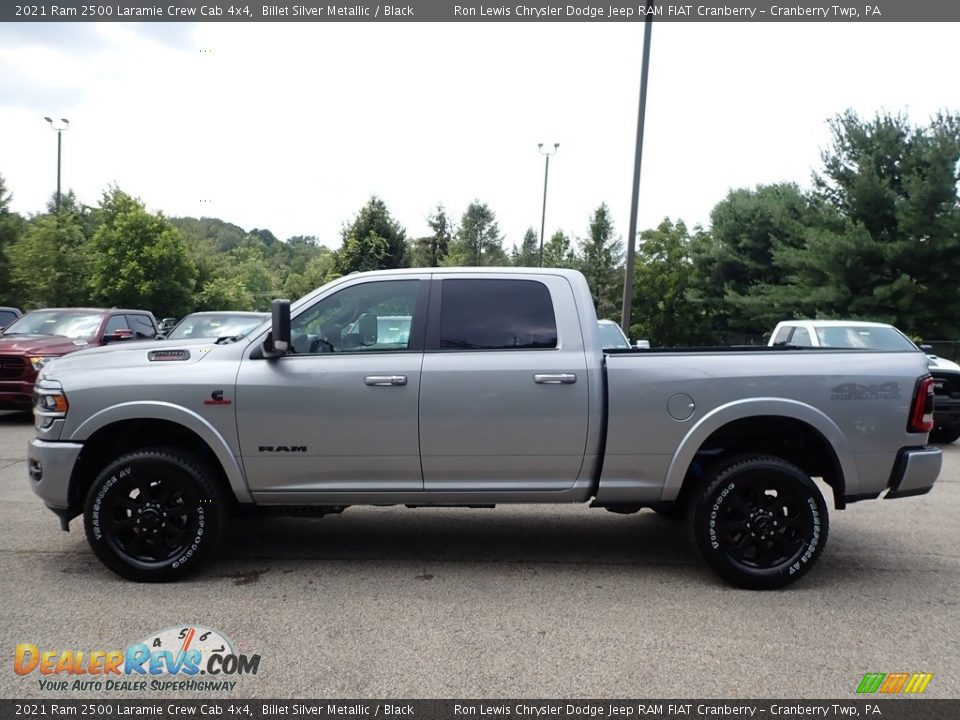 2021 Ram 2500 Laramie Crew Cab 4x4 Billet Silver Metallic / Black Photo #8