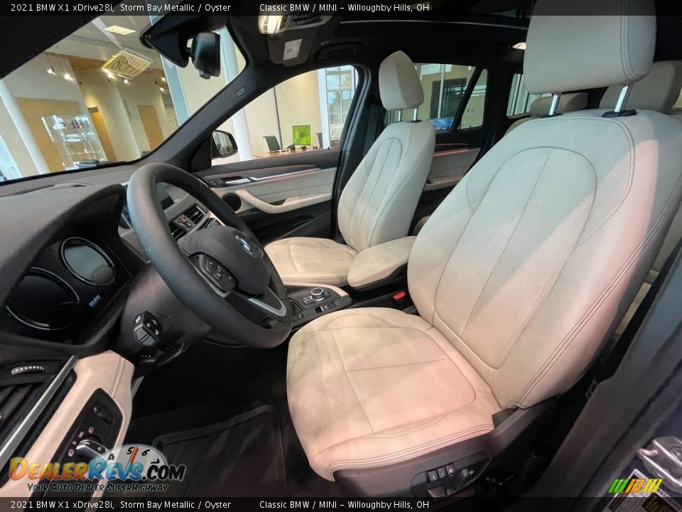 Front Seat of 2021 BMW X1 xDrive28i Photo #4