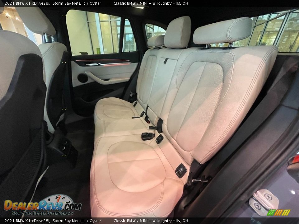 Rear Seat of 2021 BMW X1 xDrive28i Photo #5
