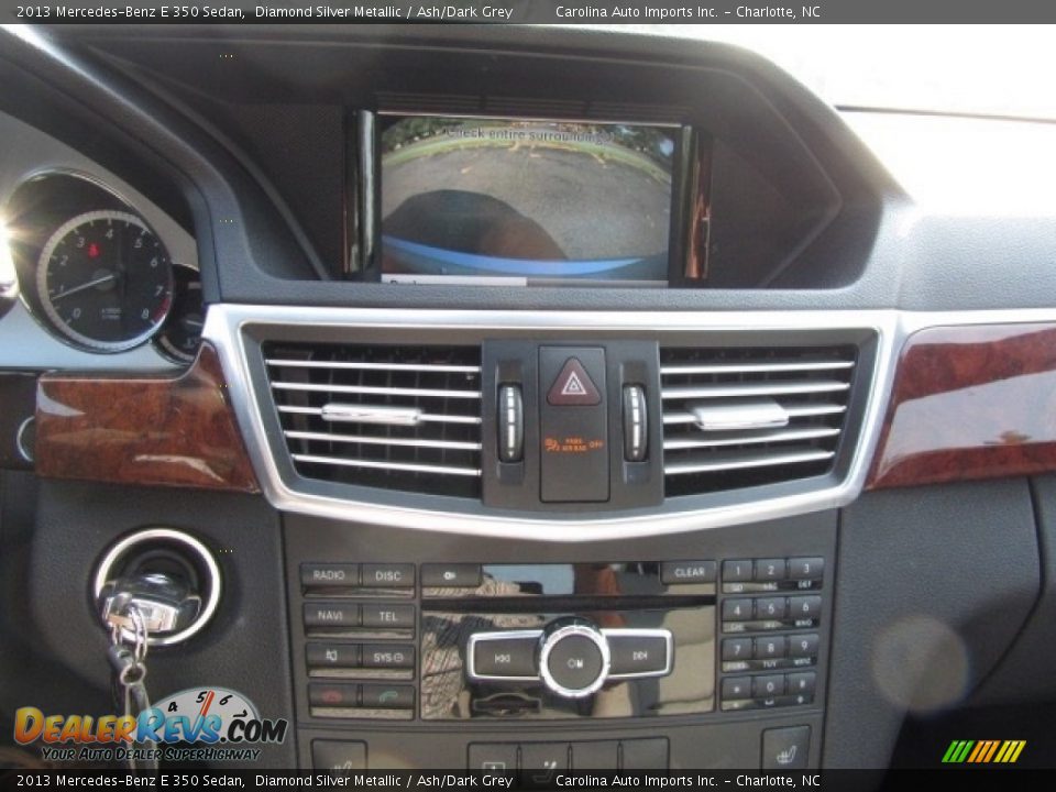 2013 Mercedes-Benz E 350 Sedan Diamond Silver Metallic / Ash/Dark Grey Photo #15