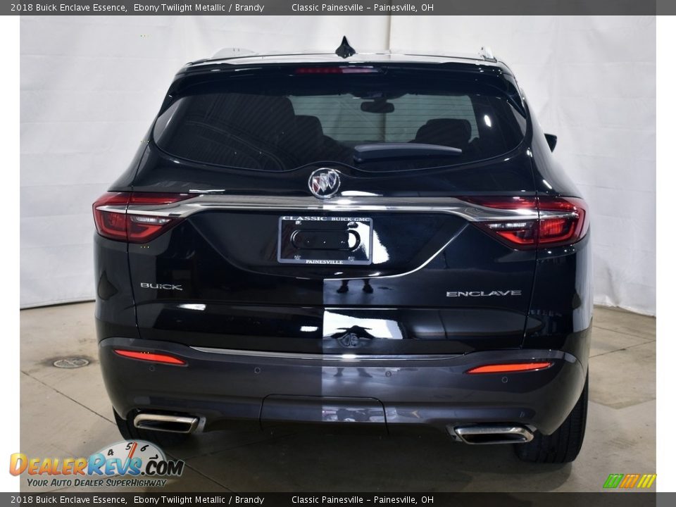 2018 Buick Enclave Essence Ebony Twilight Metallic / Brandy Photo #3