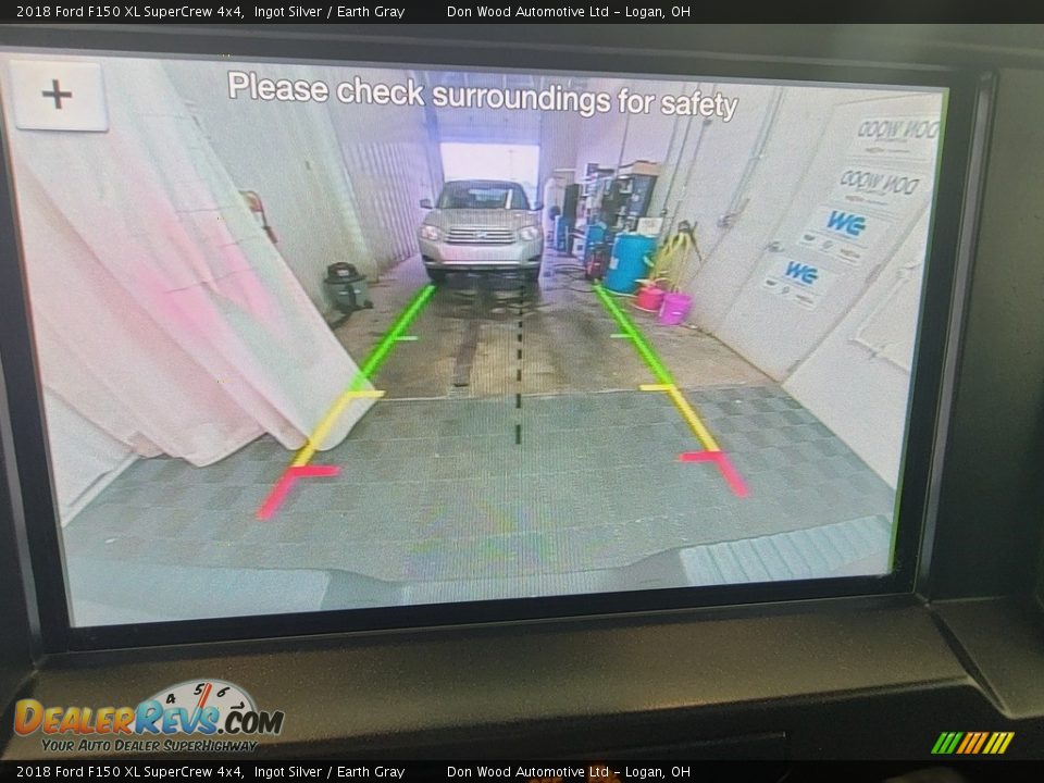 2018 Ford F150 XL SuperCrew 4x4 Ingot Silver / Earth Gray Photo #2