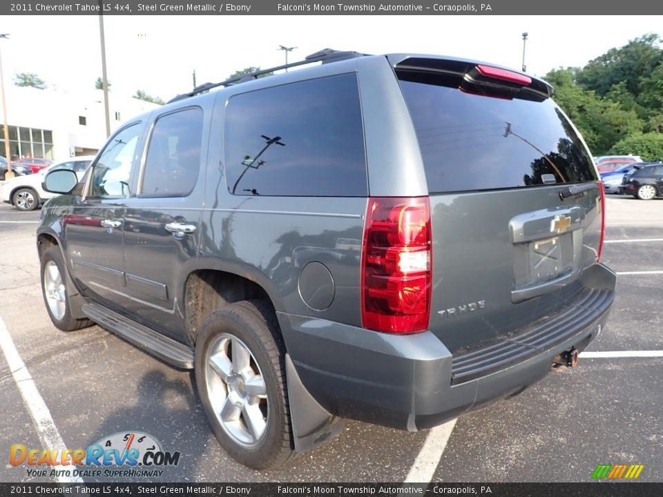 2011 Chevrolet Tahoe LS 4x4 Steel Green Metallic / Ebony Photo #2