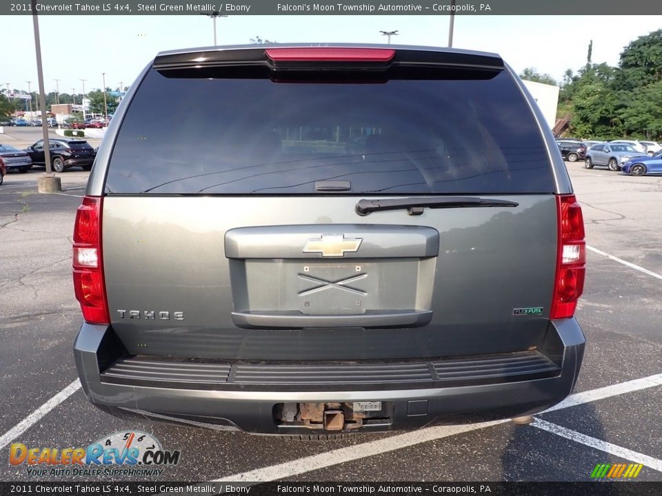 2011 Chevrolet Tahoe LS 4x4 Steel Green Metallic / Ebony Photo #3