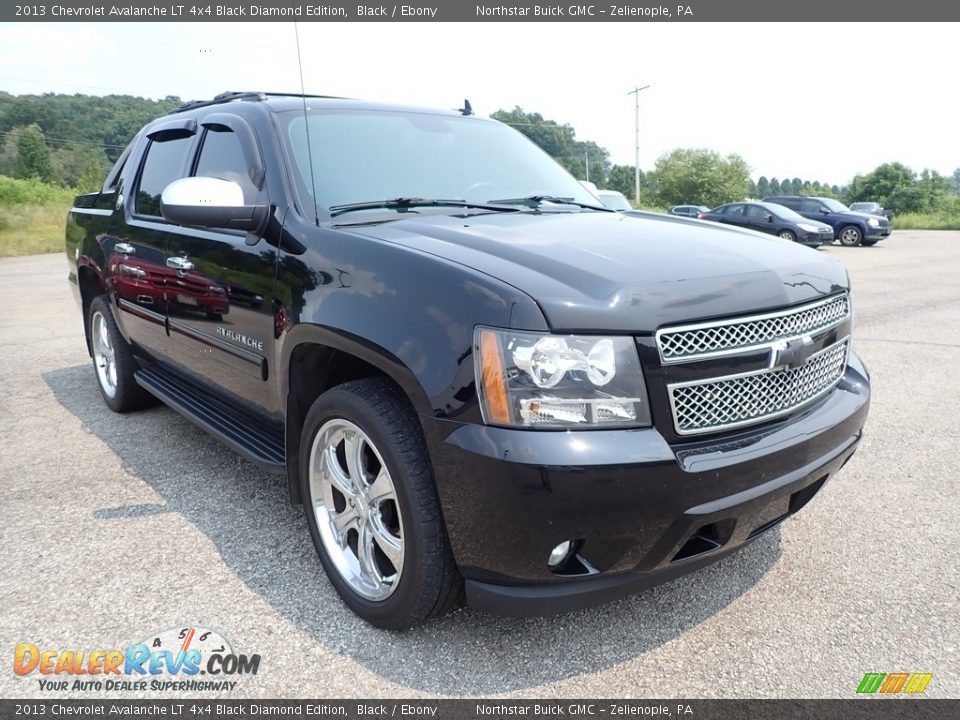 2013 Chevrolet Avalanche LT 4x4 Black Diamond Edition Black / Ebony Photo #5