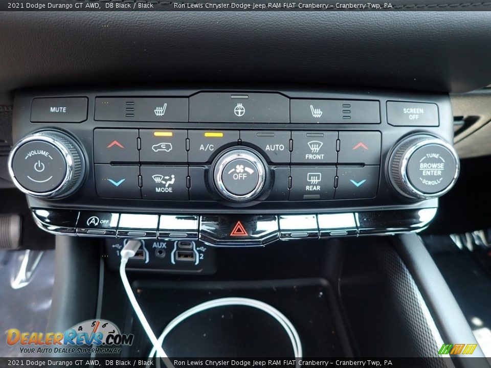 Controls of 2021 Dodge Durango GT AWD Photo #19