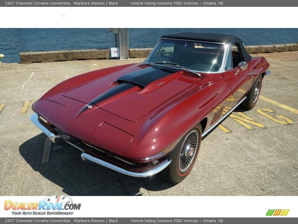 Marlboro Maroon 1967 Chevrolet Corvette Convertible Photo #1