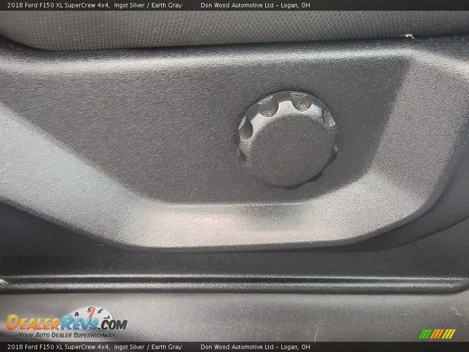 2018 Ford F150 XL SuperCrew 4x4 Ingot Silver / Earth Gray Photo #30