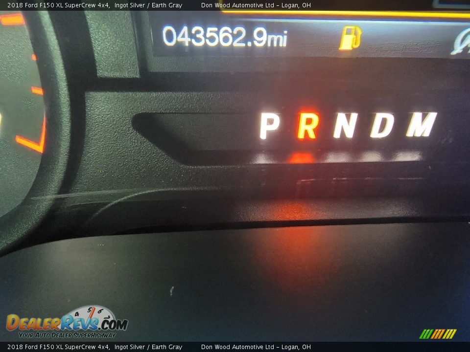2018 Ford F150 XL SuperCrew 4x4 Ingot Silver / Earth Gray Photo #34