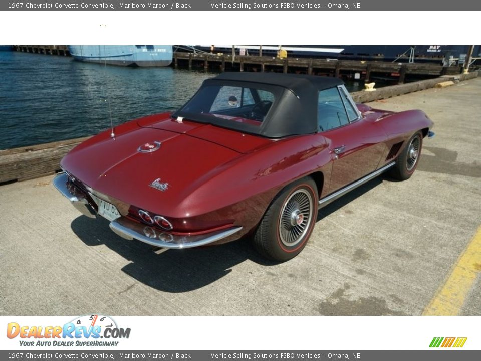 Marlboro Maroon 1967 Chevrolet Corvette Convertible Photo #11