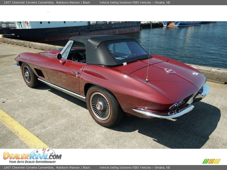 Marlboro Maroon 1967 Chevrolet Corvette Convertible Photo #12