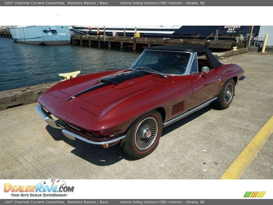 Front 3/4 View of 1967 Chevrolet Corvette Convertible Photo #13