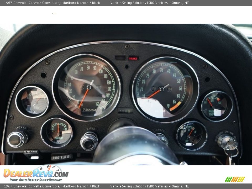 1967 Chevrolet Corvette Convertible Gauges Photo #15