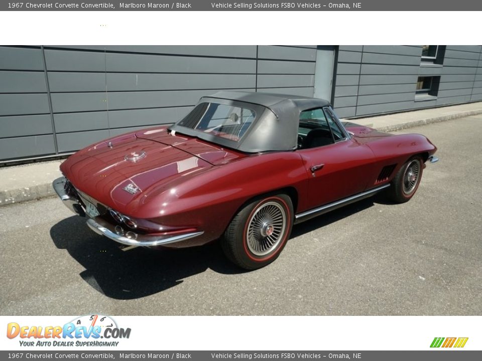 Marlboro Maroon 1967 Chevrolet Corvette Convertible Photo #17