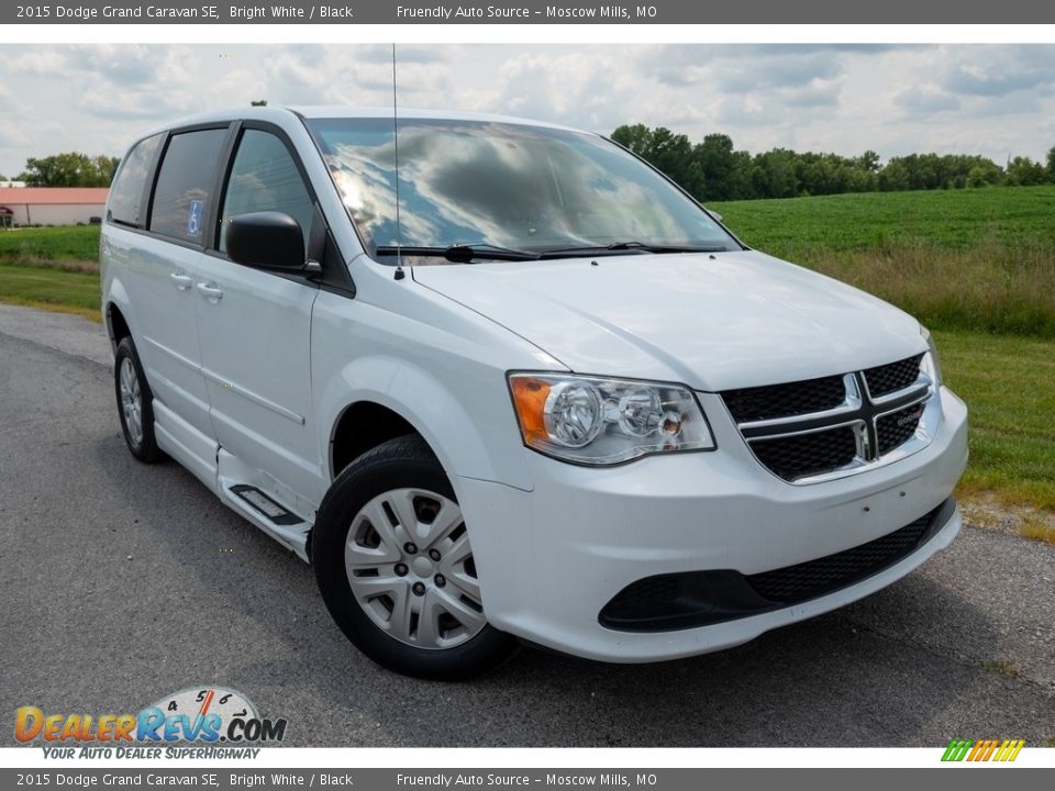 2015 Dodge Grand Caravan SE Bright White / Black Photo #1