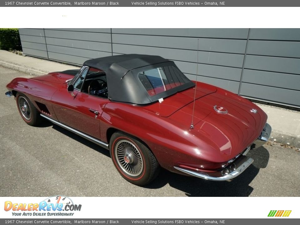 Marlboro Maroon 1967 Chevrolet Corvette Convertible Photo #19