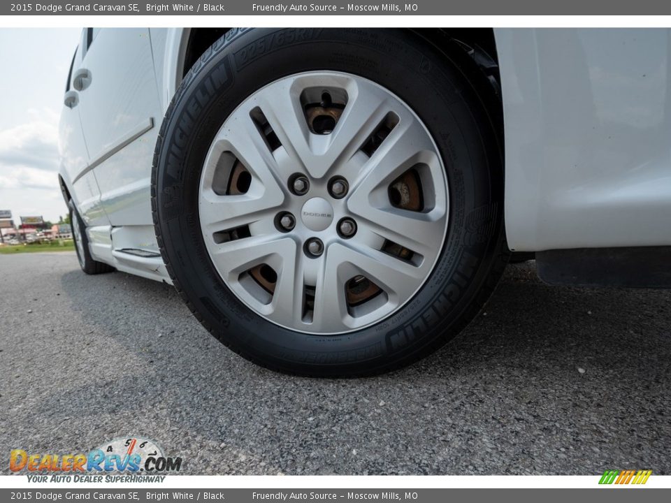 2015 Dodge Grand Caravan SE Bright White / Black Photo #2