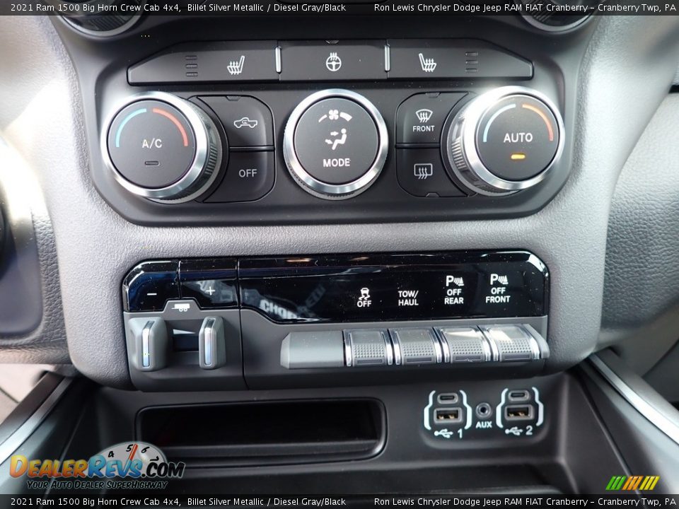 Controls of 2021 Ram 1500 Big Horn Crew Cab 4x4 Photo #19