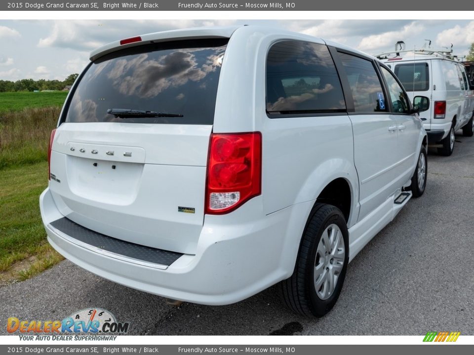 2015 Dodge Grand Caravan SE Bright White / Black Photo #4