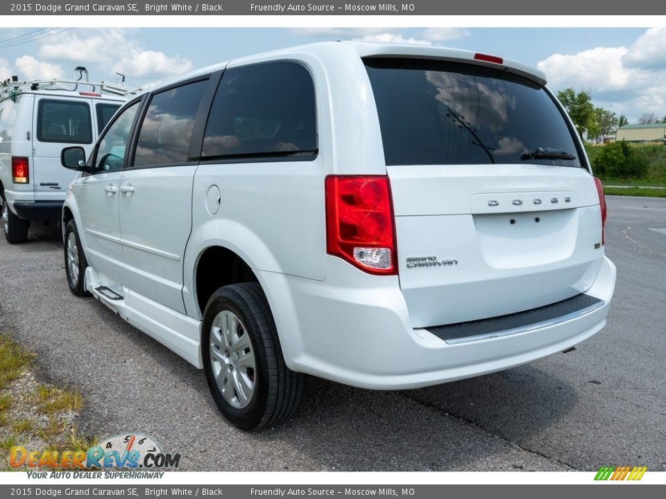 2015 Dodge Grand Caravan SE Bright White / Black Photo #6