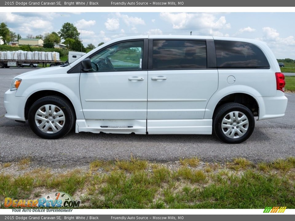 2015 Dodge Grand Caravan SE Bright White / Black Photo #7