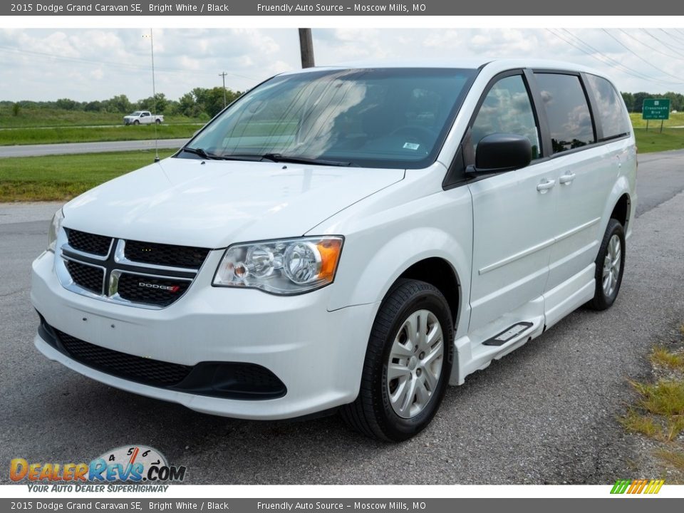 2015 Dodge Grand Caravan SE Bright White / Black Photo #8