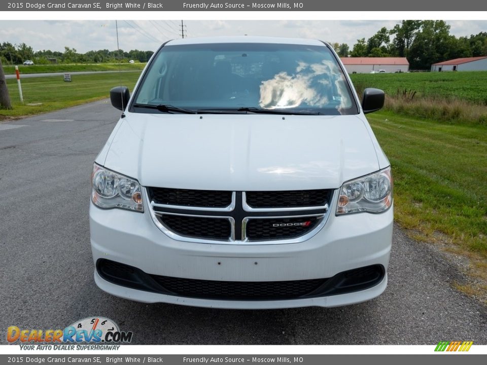 2015 Dodge Grand Caravan SE Bright White / Black Photo #9