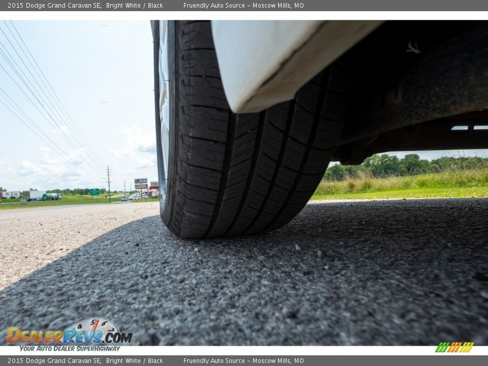 2015 Dodge Grand Caravan SE Bright White / Black Photo #12