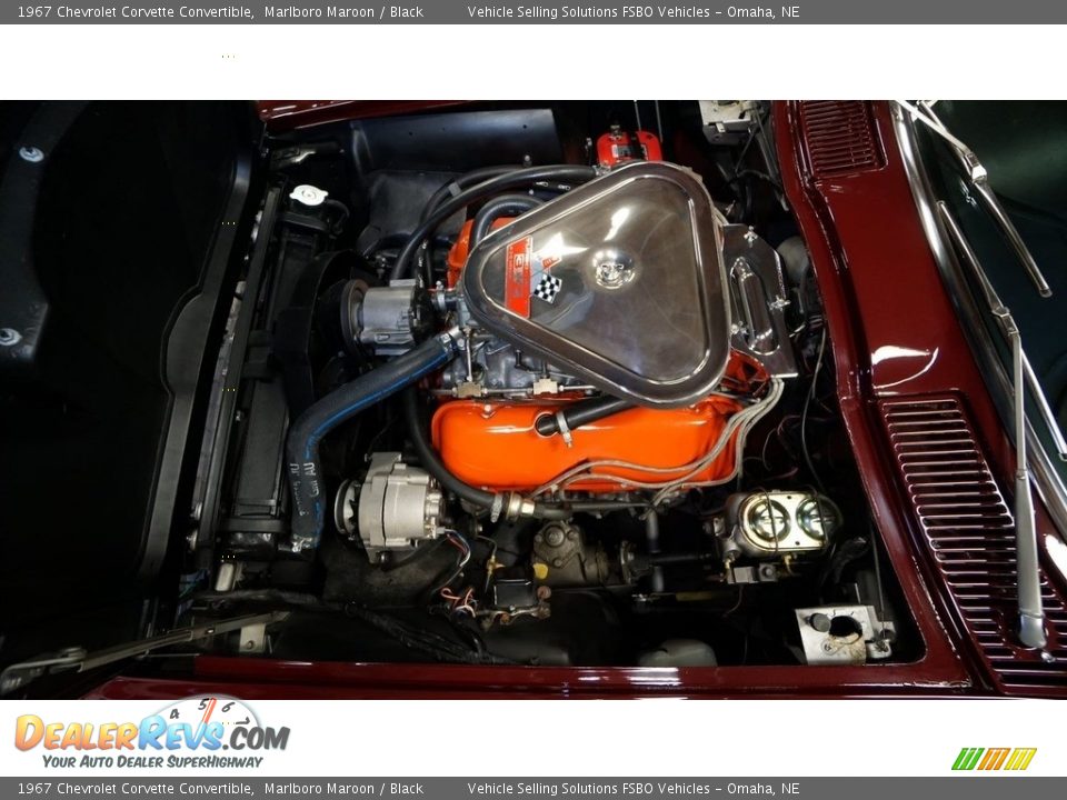 1967 Chevrolet Corvette Convertible 427 cid OHV 16-Valve 3x2 bbl L71 V8 Engine Photo #30