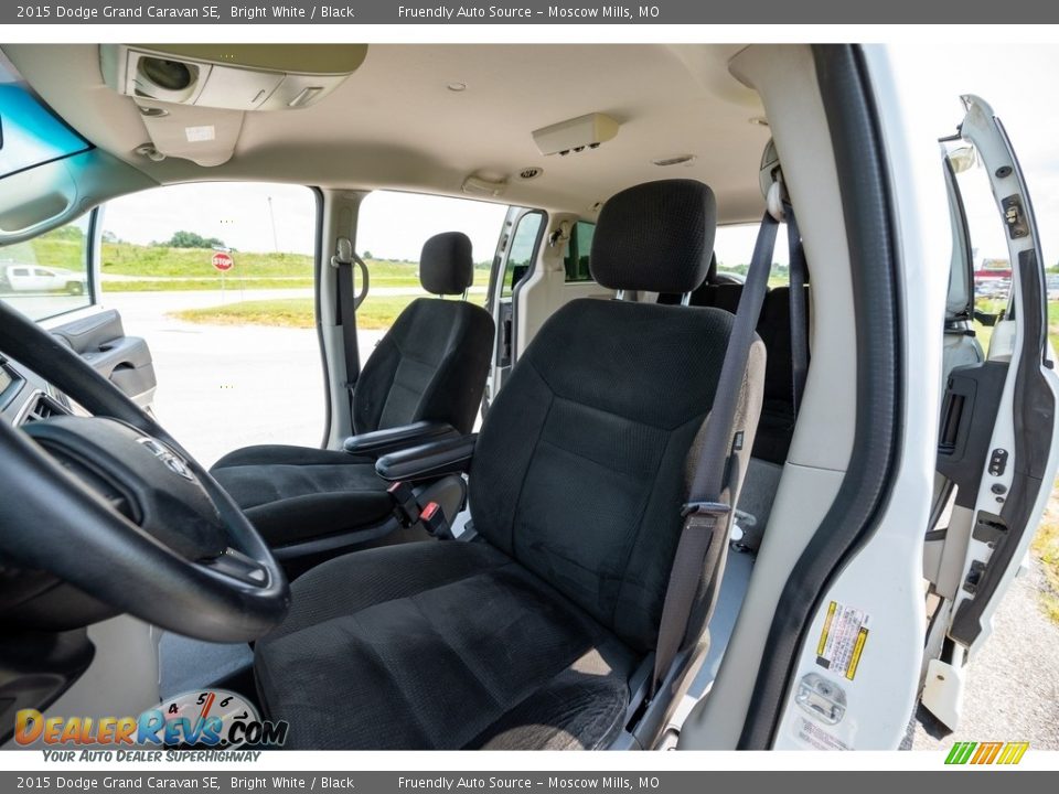 2015 Dodge Grand Caravan SE Bright White / Black Photo #17