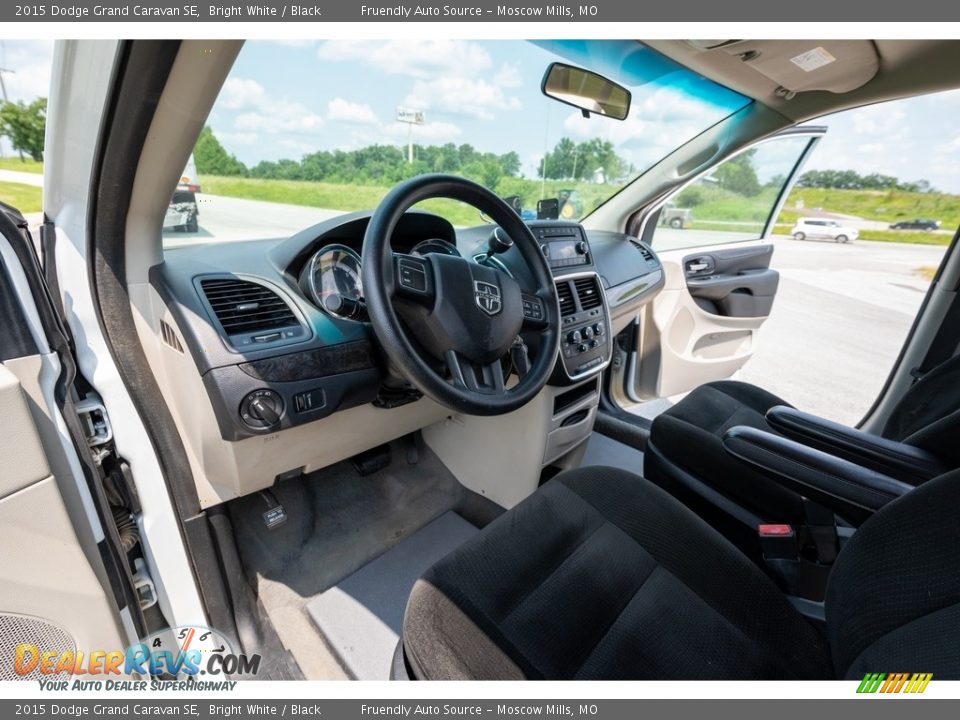 2015 Dodge Grand Caravan SE Bright White / Black Photo #19