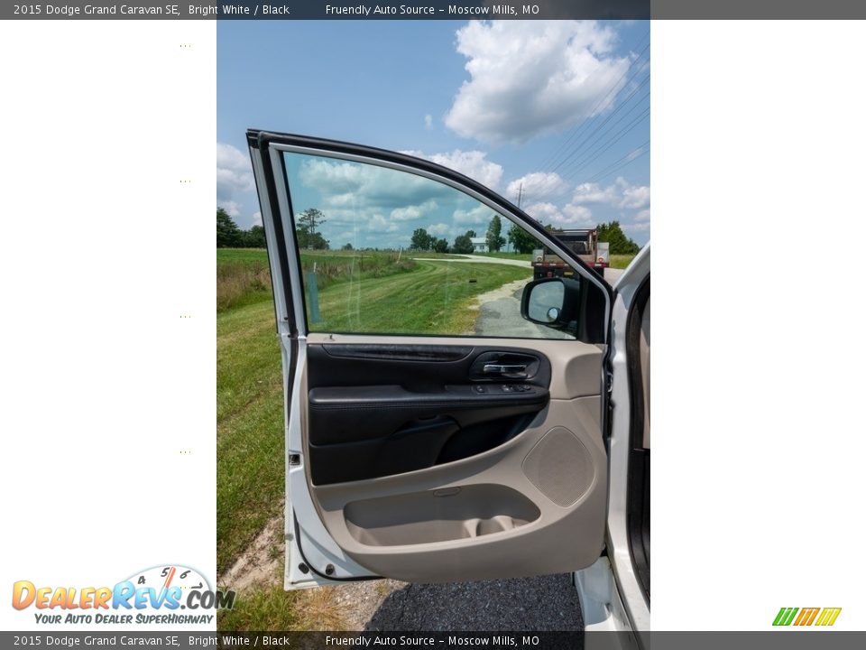 2015 Dodge Grand Caravan SE Bright White / Black Photo #20