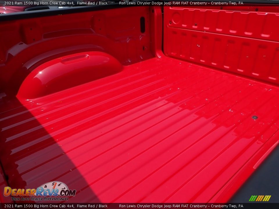 2021 Ram 1500 Big Horn Crew Cab 4x4 Flame Red / Black Photo #9