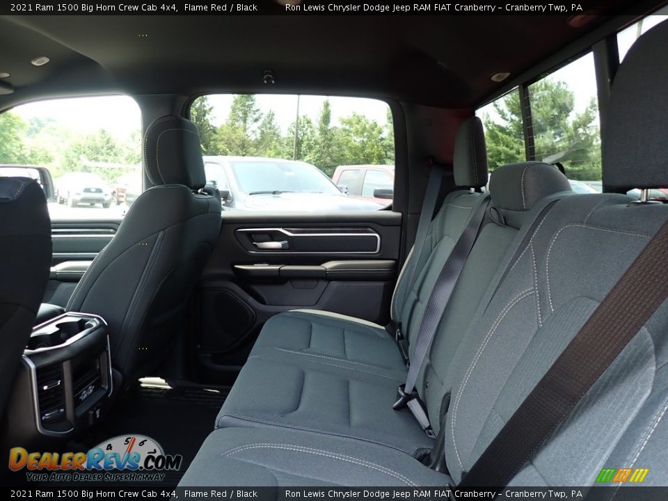 2021 Ram 1500 Big Horn Crew Cab 4x4 Flame Red / Black Photo #13