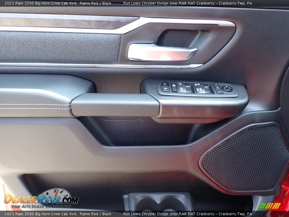 2021 Ram 1500 Big Horn Crew Cab 4x4 Flame Red / Black Photo #15